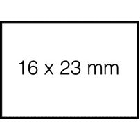 Sato - Price label 16x23mm Duo 20 permanent white 1500 pieces