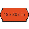 Sato -  Prijsetiket 12x26mm samark permanent flr rood | 36 stuks