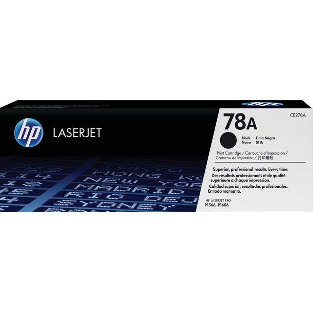 HP - TONERKARTRIDGE HP CE278A 78A Black | 1 pièce