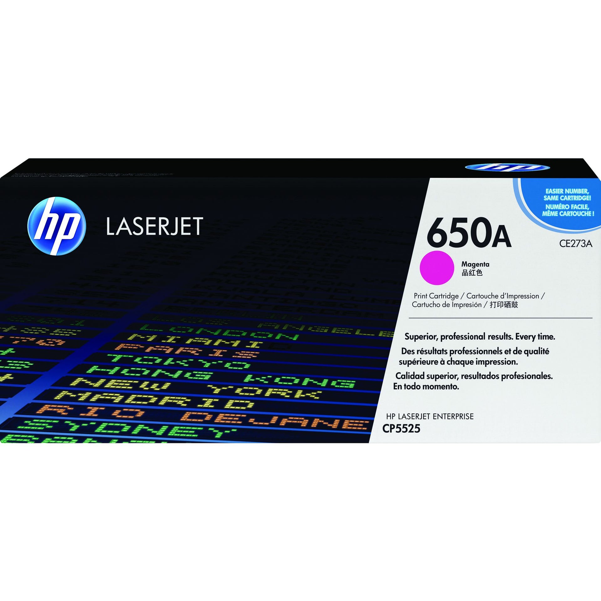 HP -  650A originele magenta LaserJet tonercartridge
