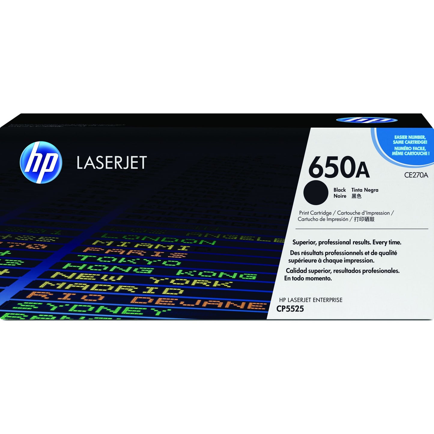 HP -  Tonercartridge  ce270a 650a zwart