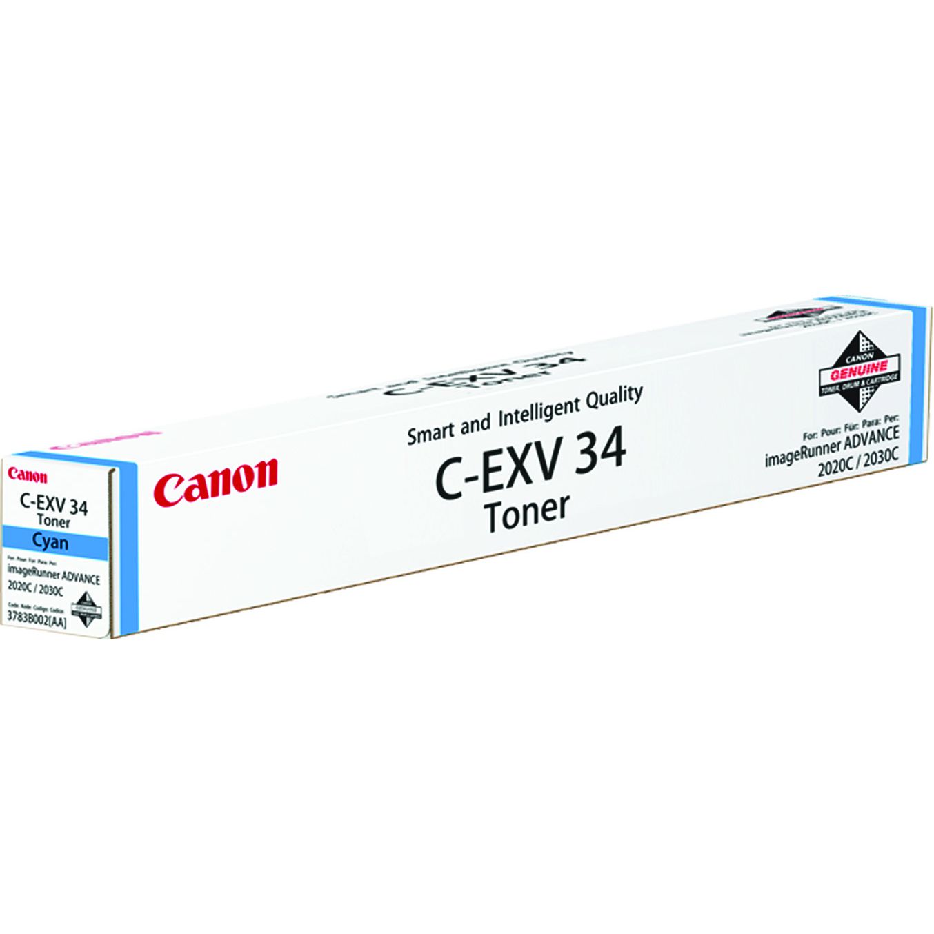Canon -  C-EXV 34 tonercartridge 1 stuk(s) Origineel Cyaan