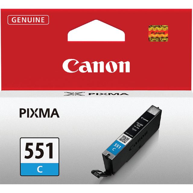 Canon - Inkcartridge Canon CLI -551 Blue | 1 Stück | 96 Stücke