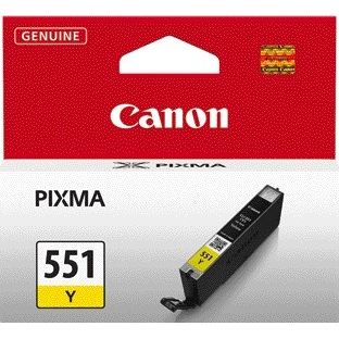 Canon - Cartuccia d'inchiostro CLI-551 gialla