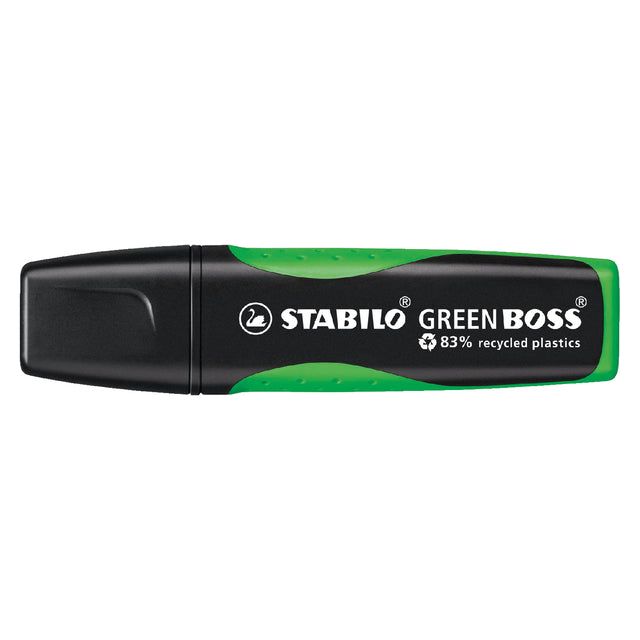 Stabilo - Marking Marker Green Boss 6070/33 Green | Boîte extérieure une pièce de 10