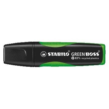STABILO - Highlighter GREEN BOSS 6070/33 green