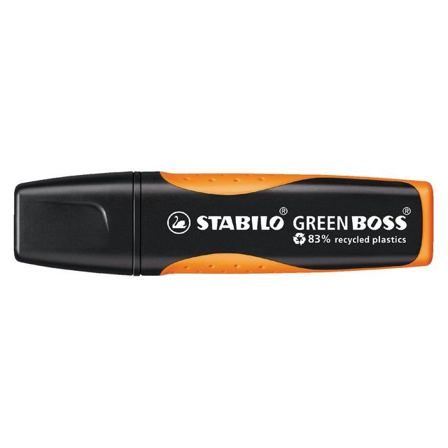 Stabilo - Marking Marker Green Boss 6070/54 Orange | Boîte extérieure une pièce de 10