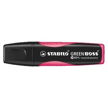 Stabilo - Evidenziatore GREEN BOSS 6070/56 rosa | 10 pezzi