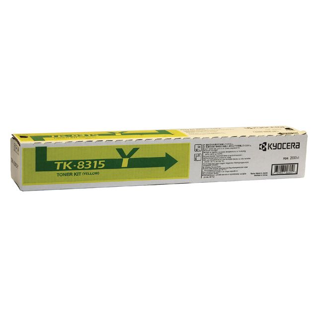 Kyocera - Toner Kyocera TK -8315y Jaune | 1 pièce