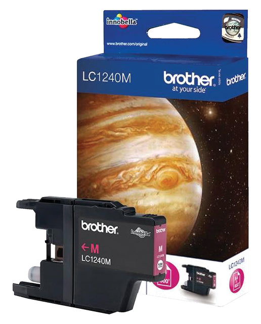 Brother - Inktcartridge brother lc-1240m rood