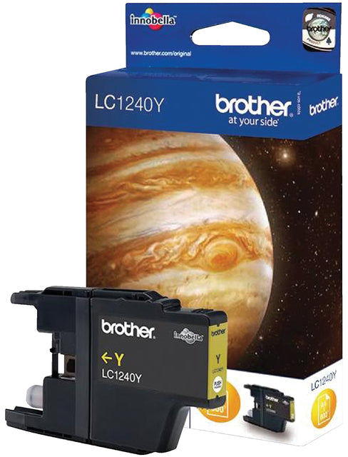 Bruder - Inkcartridge Bruder LC -1240y Geel | 1 Stück | 5 Stücke