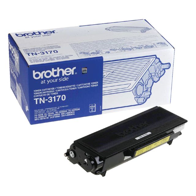 Brother - toner, 7.000 pagina's, OEM TN-3170, zwart