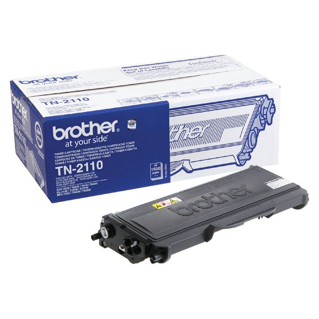 Brother - toner, 1.500 pagina's, OEM TN-2110, zwart