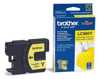 Brother - Cartuccia d'inchiostro LC-980Y giallo | 5 pezzi