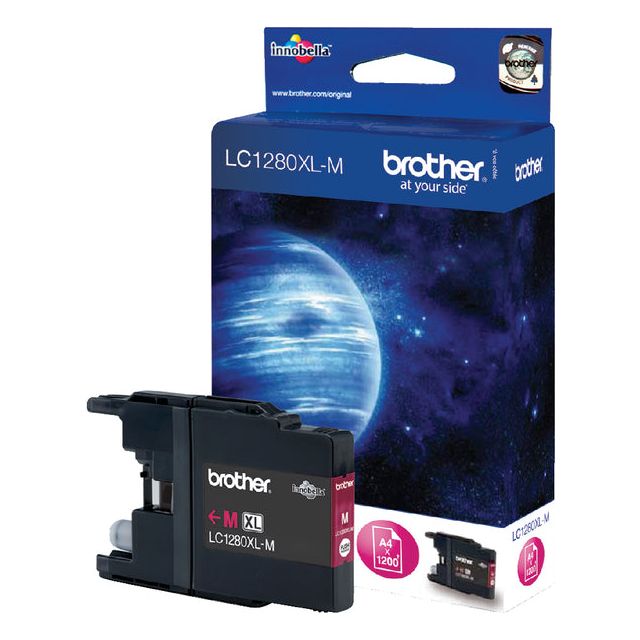 Brother - Inktcartridge  lc-1280xlm rood | 5 stuks