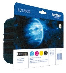 Brother -  Hoge opbrengst inktcartridge pakket: Cyaan / Magenta / Geel / Zwart