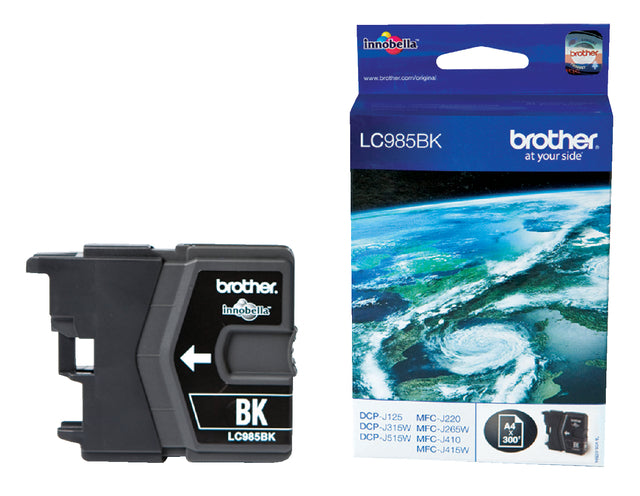 Bruder - Inkcartridge Bruder LC -985BK Schwarz | 1 Stück