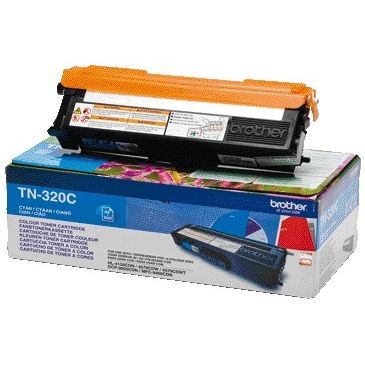 Brother -  TN-320C tonercartridge 1 stuk(s) Origineel Cyaan