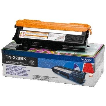 Brother -  TN-328BK tonercartridge 1 stuk(s) Origineel Zwart