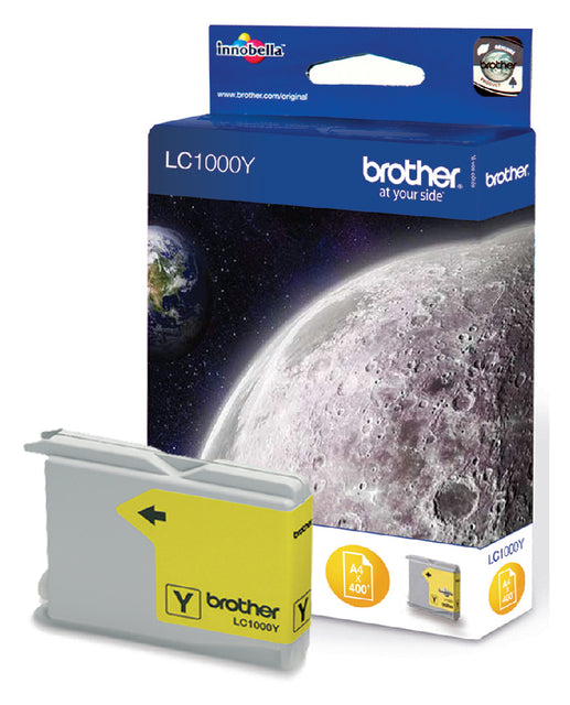 Brother - inktcartridge, 400 pagina's, OEM LC-1000Y, geel