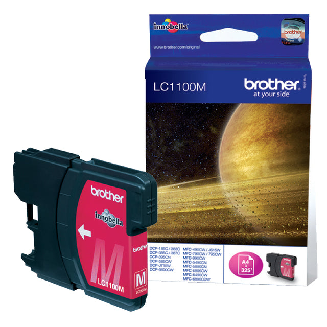 Bruder - Inkcartridge Bruder LC -1100 m rot | 1 Stück