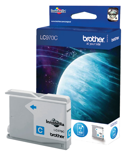 Bruder - Inkcartridge Bruder LC -970c Blue | 1 Stück | 5 Stücke