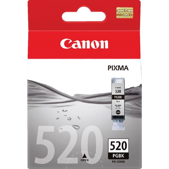 Canon - inktcartridge PGI520BK, 324 pagina's, OEM 2932B001, zwart