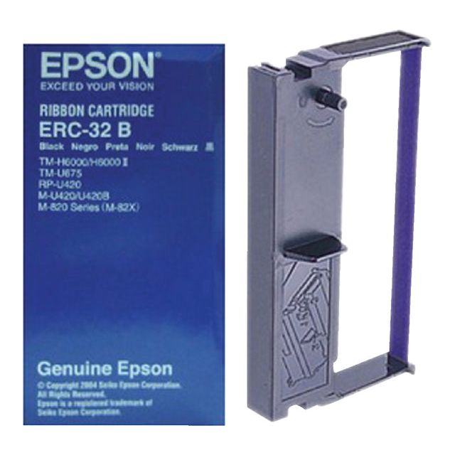 Epson - Lint S015371 für ERC -32B Nylon Schwarz