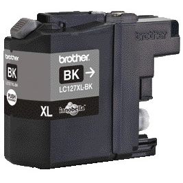 Brother -  LC-127XLBK Inktcartridge zwart