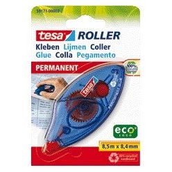 Tesa - Rodillo de pegamento ® ecoLogo® permanente desechable en blister
