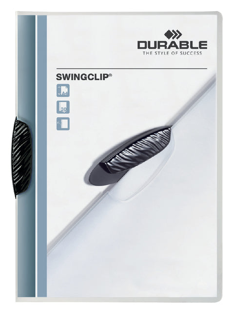 Durable - Klemmap Swingclip 30 vellen zwart