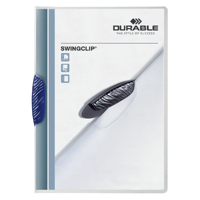 Durable - klemmap Swingclip donkerblauw