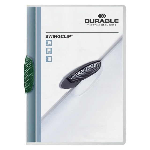 Durable - klemmap Swingclip groen