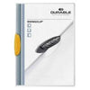Durevole: cartella con clip Swingclip 30 fogli gialli
