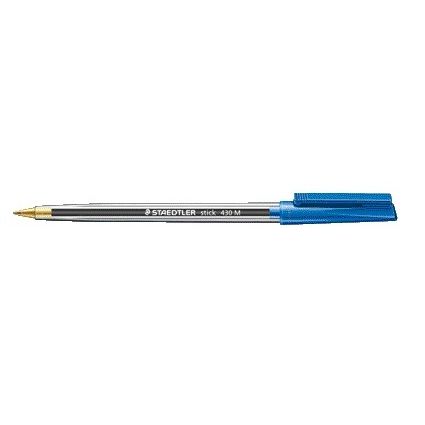 Staedtler - Ballpoint Pen Stick 430 blue medium | 10 pieces