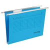 Djois - Hanging folder folio frontal recycled U-bottom blue | 25 pieces