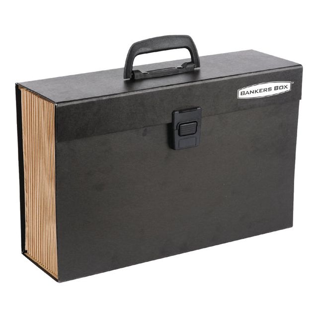 Bankers Boîte - Tri de la valise Bankers Bankers Box Black | 1 pièce