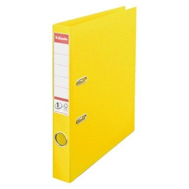 Esselte - Ordner Vivida No.1 50mm PP A4 yellow | 540 pieces