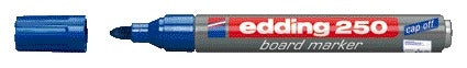 Edding -  Whiteboardmarker  250 rond 1.5-3mm blauw | 10 stuks