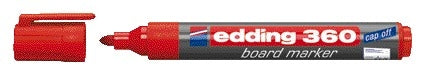 Edding -  Whiteboardmarker  360 rond 1.5-3mm rood