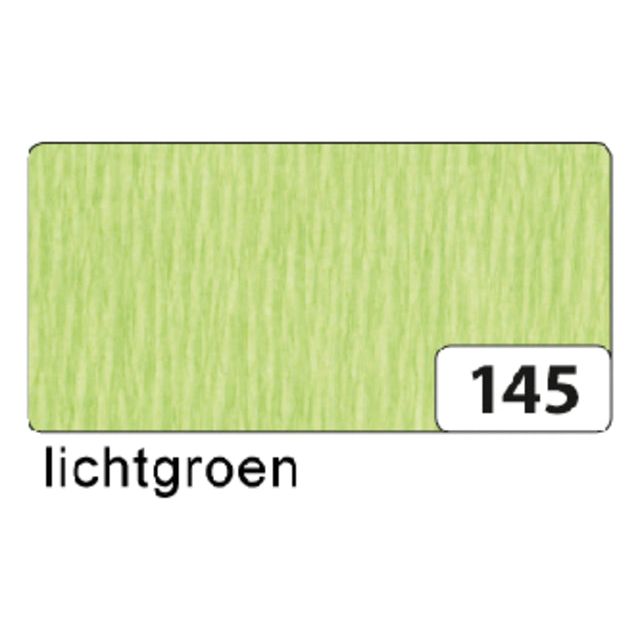 Folia Paper - Crepepapier Folia 250x50cm nr145 lichtgroen | 10 stuks