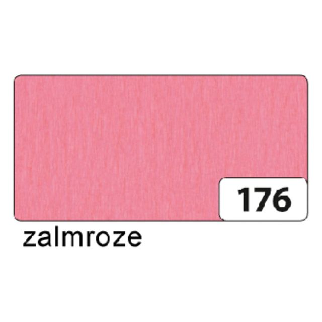 Folia Paper - Crepepapier Folia 250x50cm nr176 zalmroze | 10 stuks