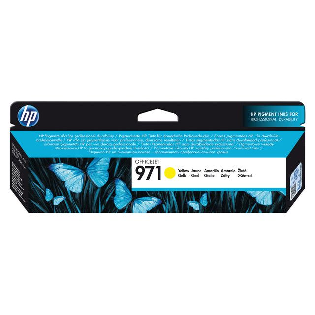 HP - INKCARTRIDGE HP CN624AE 971 Jaune | 1 pièce