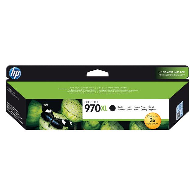 HP - INKCARTRIDGE HP CN625AE 970XL Black | 1 pièce