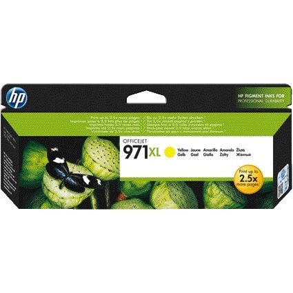 HP -  Inktcartridge  cn628ae 971xl geel