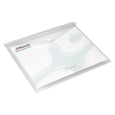 Rexel -  Enveloptas ice A5 transparant 5 stuks