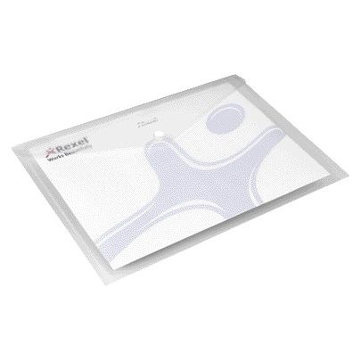 Rexel - Bolsa sobre hielo A4 transparente 5 piezas