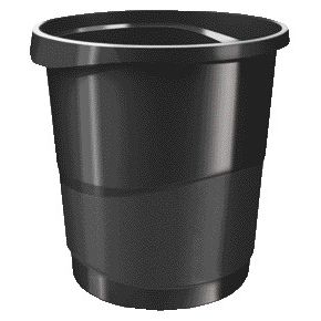 Esselte - Paper bin Vivida 14 liters black