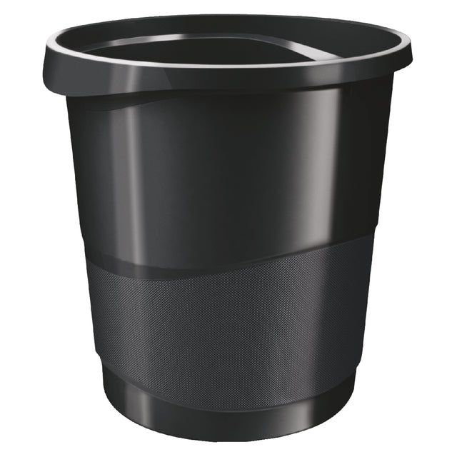 Esselte - Paper bin vivida 14 litres noir | 1 pièce