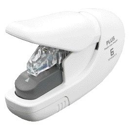 PLUS -  Nietmachine  nieten zonder nietjes wit